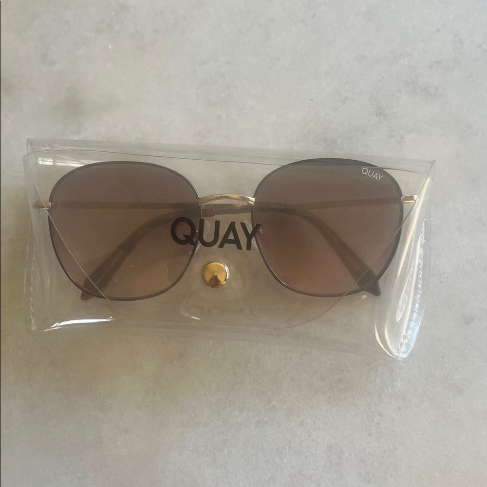 Quay Australia Brown Sunglasses